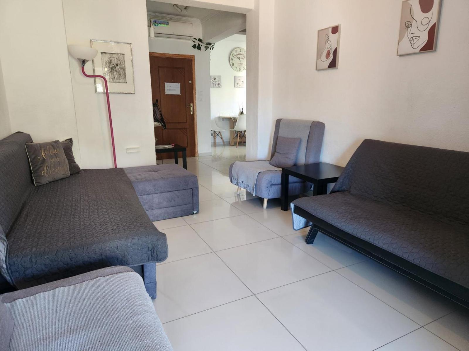 Ferienwohnung 4All Airport 10Min,Sea100M,Free Parking Thessaloniki Exterior foto